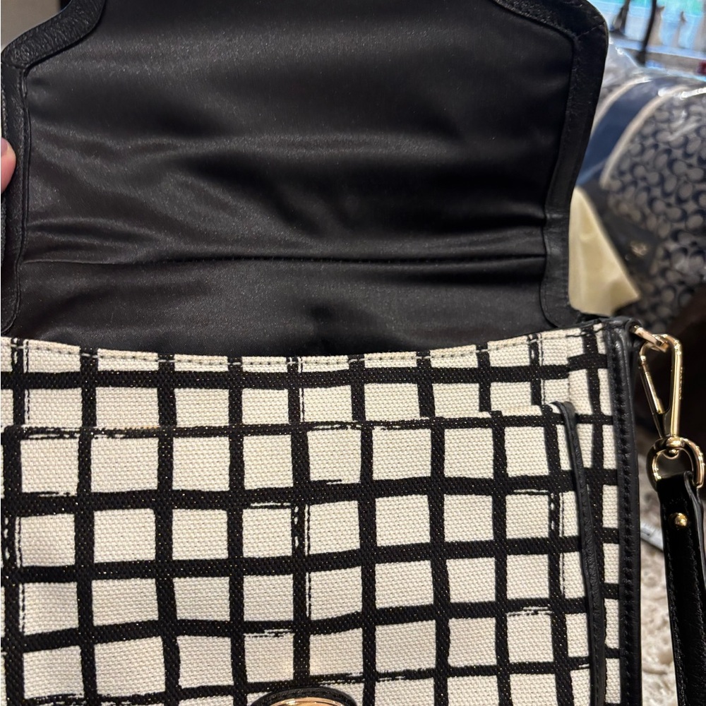Coach Checkered Crossbody Bag - Picture 9 of 10